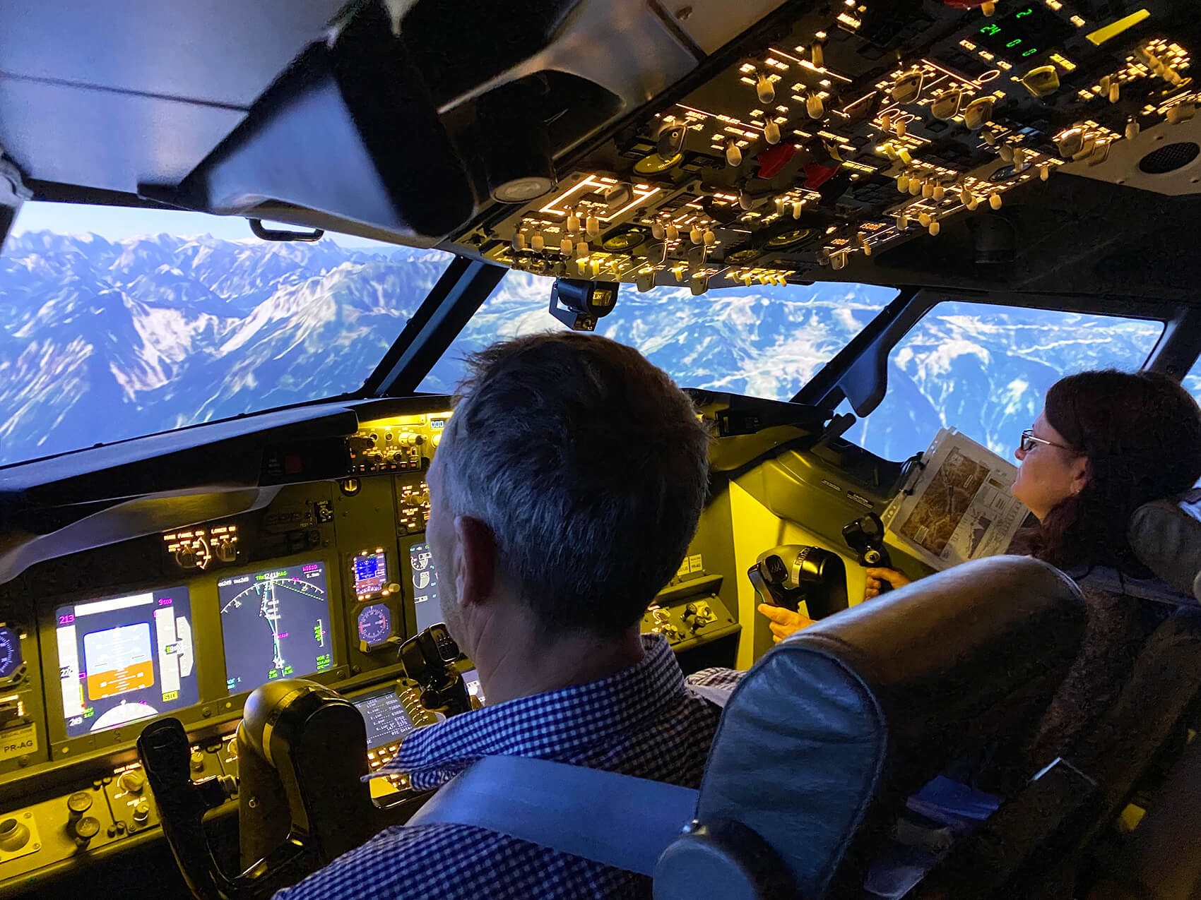 Führungskräftetraining im Flugsimulator - Aufleger Consulting